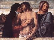 Giovanni Bellini Dead Christ Supported by the Madonna and St John Spain oil painting artist